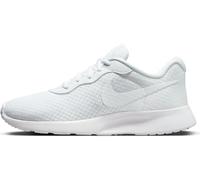 NIKE Femme WMNS Tanjun FLYEASE Sneaker, White/White-White-Volt, 35.5 EU