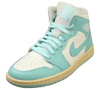 Nike Femmes Air Jordan 1 Mid Trainers BQ6472 Sneakers Chaussures (UK 4.5 US 7 EU 38, sail Light Dew Muslin 132)