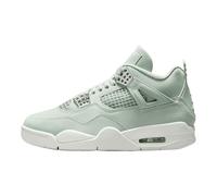 Nike Femmes Air Jordan 4 Retro Chaussures, Écume de mer/argenté métallisé/voile, 37.5 EU