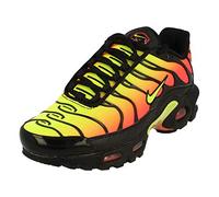 Nike Femmes Air Max Plus TN SE Running Trainers AQ9979 Sneakers Chaussures (UK 7.5 US 10 EU 42, Black Volt Solar Red 001)