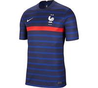 Nike FFF M NK BRT STAD JSY SS HM T-Shirt Homme, Blackened Blue/White, FR : 3XL (Taille Fabricant : 3XL)