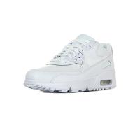 Nike Fille Air Max 90 Leather Chaussures de Running, White/White, 38 EU