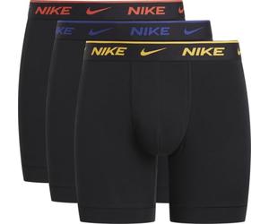Nike Fille Boxer Brief 3pk sous-vêtement, Blk-Un GLD/Pic RD/DP Royal BL LG WB, L EU
