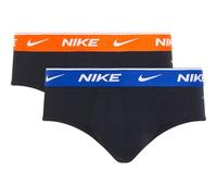 Nike Fille Brief 2pk sous-vêtement, Black/Safety Orange/Game Royal WB, XS EU