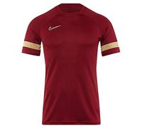 Nike Fille Dri-fit Academy 21 Maillot manches courtes, Team Red/White/Jersey Gold/White, M EU