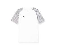Nike Fille Dri-fit Strike Ii Maillot manches courtes, Blanc/Noir, 10 ans EU