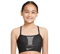 Nike Fille G Nk Df Indy Seamless Sports bra, Black/Black, 70 EU