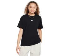 Nike Fille G NSW Tee Boy Essntl Lbr Shirt, Noir, 10-11 Ans EU