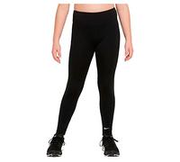 Nike Fille Nk Df One Tight Leggings, Black/Black/Black/White, 8 ans EU