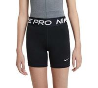 Nike Fille NP DF 3in Short Upper Thigh Length Tight, Black/White, 10-11 Ans EU