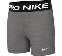 Nike Fille NP DF 3in Short Upper Thigh Length Tight, Carbon Heather/White, 14-15 Ans EU