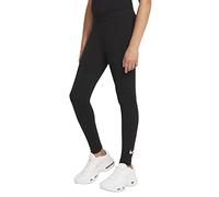 Nike Fille Nsw Favorites Swsh Lggng Lbr Leggings, Black/White, 13 ans EU