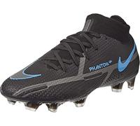 Nike Firm-Ground Soccer Cleats Phantom Gt2 Dynamic Fit Elite FG, Black/DK Smoke Grey-Summit White, CZ9889-001, 45 EU (11 US)