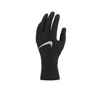 Nike Gants Tech Run Noir/Argenté XS/S