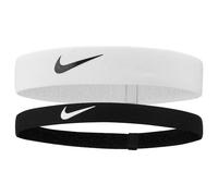 Nike Bandeau Flex 2 PK pour homme Noir/Blanc/Noir Taille unique