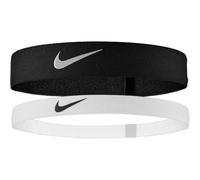 Bandeaux tete x2 nike flex blanc noir