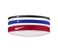 Nike Flex Classic Mixed Width 3PK Bandeau pour homme Game Royal/University Red/White One Size