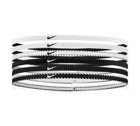 Mini bandeaux tete x6 nike flex classic slim noir blanc