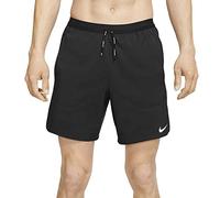 Nike Flex Stride Short Homme, Noir/Noir/Réflexion Silv, XL