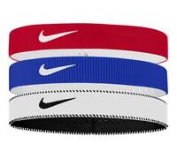 Nike Flex wide Headbands x3 Bleu TU