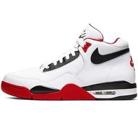 Nike Flight Legacy Hommes Trainers BQ4212 Sneakers Chaussures (UK 10 US 11 EU 45, White Black University Red 100)
