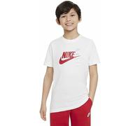 NIKE FN7713-100 B NSW SI SS Tee T-Shirt Boy's White Taille S