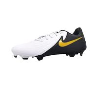 Nike Football Soccer Shoe Phantom Gx II Academy FG/MG, White/Black-MTLC Gold Coin, FD6723-100, 42 EU (M 8.5 US)