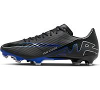 Nike Football Soccer Shoe Zoom Vapor 15 Academy FG/MG, Black/Chrome-Hyper Royal, DJ5631-040, 36.5 EU (M 4.5 US)