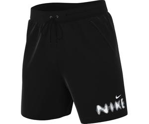 Nike Form HJ3105-010 Dri-Fit HJ3105-010 Short Polyvalent pour Homme, sans Doublure (18 cm) Noir/Blanc