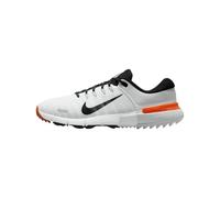 Nike Free Golf NN Chaussures de golf (FN0332-103, blanc/orange/noir), Blanc/orange sécuritaire/noir, 42 EU