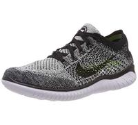 Nike Free RN Flyknit 2018, Chaussures de Fitness Homme, Blanc (White/Black 101), 44 EU
