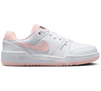 Chaussure Nike Full Force Low pour ado Blanc/Bright Mango/Noir/Echo Pink 36.5