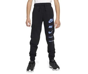 Nike Full Length Pant B NSW Si FLC Cargo Pant BB, Black, FN7712-010, L