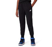 Nike Full Length Pant G NSW Club FLC HR FTD PNT Lbr, Black/Black/White, FD2921-010, L