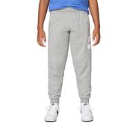 Nike Full Length Pant K NSW Club FLC Jggr Hbr, DK Grey Heather/Base Grey/White, FD2995-063, XS