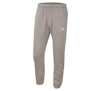 Nike Full Length Pant M NSW Club Pant CF BB, DK Grey Heather/Matte Silver/White, BV2737-063, 3XL