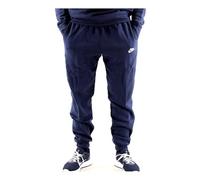 Nike Full Length Pant M NSW Club Pant CF BB, Midnight Navy/Midnight Navy/White, BV2737-410, 2XL
