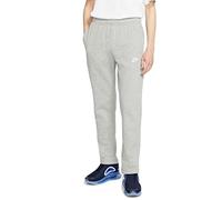 Nike Full Length Pant M NSW Club Pant Oh BB, DK Grey Heather/Matte Silver/White, BV2707-063, S