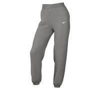Nike Full Length Pant W NSW Phnx FLC HR Os Pant, DK Grey Heather/Sail, DQ5887-063, XS