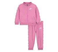 Nike Kids Full Zip With Logo Tap Long Sleeve Set Rose 4-5 Years Enfants