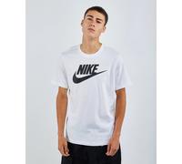 Nike M NSW Tee Icon Futura T-Shirt Homme, Blanc (White/Black 101), FR : XL (Taille Fabricant : XL)