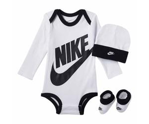 Nike Futura Logo Body pour bébé White 6/12 Mois