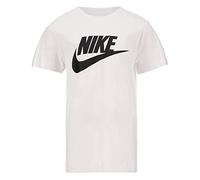 Nike Futura S/S Tee White, T-shirt blanc, logo noir