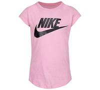 Nike Futura Sport Splash Tee, T-Shirt à Manches Courtes pour Fille avec Logo pailleté (36F269-023)