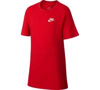 Nike Sportswear T-Shirt 'FUTURA' rouge / blanc, Taille 158-170