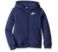 Nike Fz Club Sweat à Capuche Midnight Navy/Midnight Navy/White S