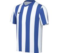 NIKE FZ9341-101 Y NK DF STRP DVSN V JSY SS Sweatshirt Unisex White/Royal Blue/Black Taille L