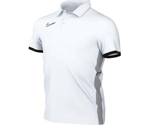 NIKE FZ9763-100 Y NK DF ACD25 SS Polo Sweatshirt Unisex White/Black/Wolf Grey/Black Taille L