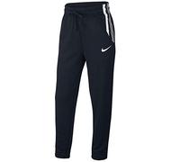 Nike G NK Studio FLC Pant Pantalon de Sport Fille Black/(Metallic Silver) (C/O) FR: L (Taille Fabricant: L)
