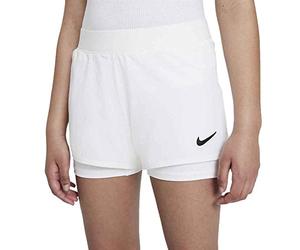 Nike G NKCT DF VCTRY SHRT Shorts, White/Black, M Girls